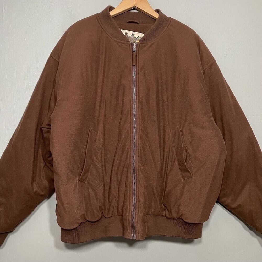 Vintage Herters Coat Mens Size XL Bomber Jacket Field Hunting Winter Insulated